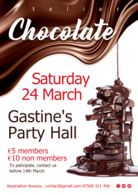 360 Chocolate Customizable Design Templates Postermywall