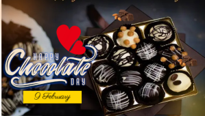 Zwart Chocolate day Blog Header Template
