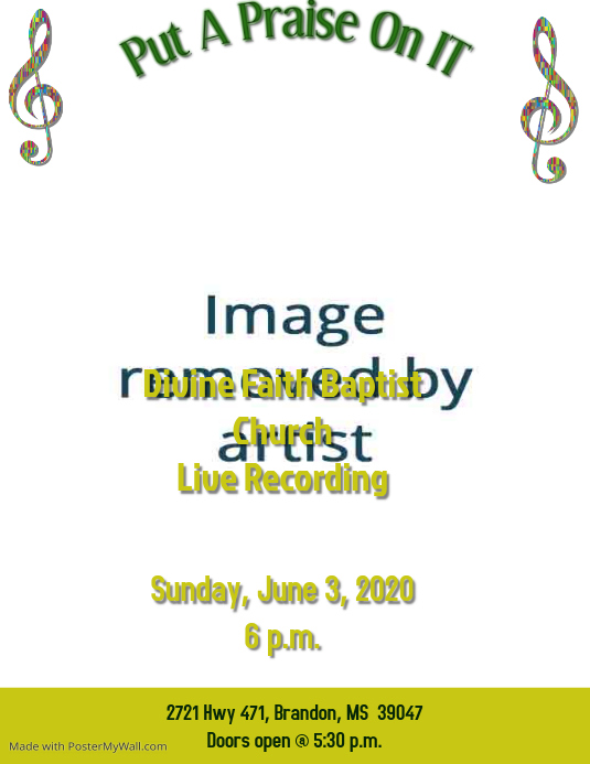 Choir Concert template PosterMyWall