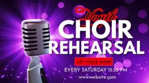 Choir YouTube-miniature template