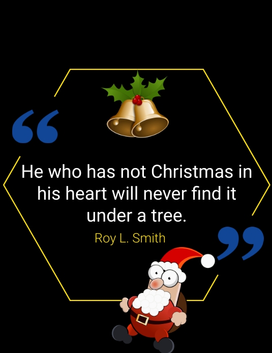 chrismas quote Iflaya (Incwadi ye-US) template