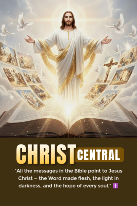 Brown Christian Faith Posters Template | PosterMyWall