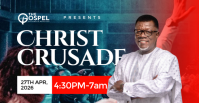 Christ Crusade Event Facebook Event Cover template