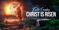 Christ is Risen Publicité Facebook template