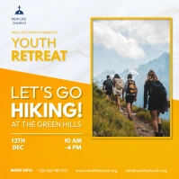 Christian Church Youth Retreat Template Instagram Post