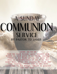 communion service Template | PosterMyWall