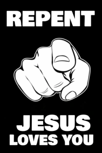 Christian Affiche template