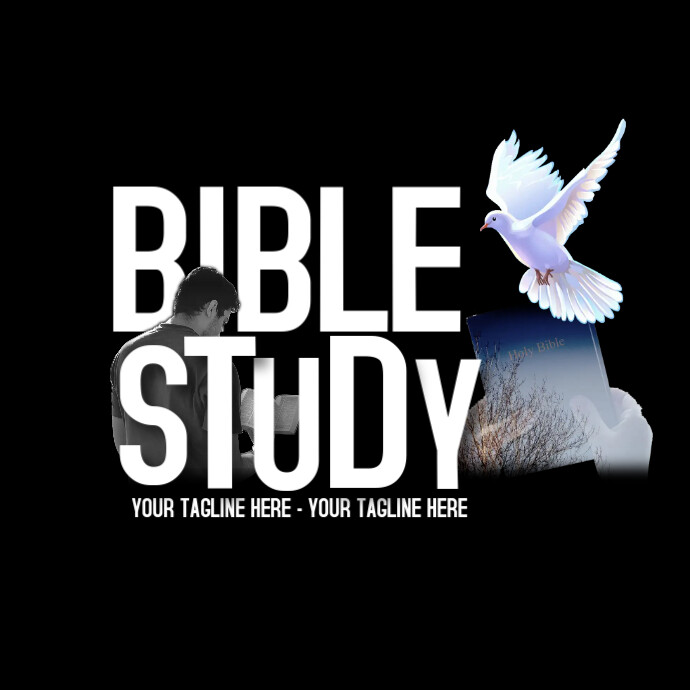 Christian logo Bible study Logo template