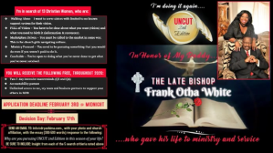 Black Christian Memorials Digitalt display Template
