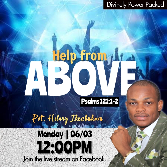 Design Christian Program Christian online program Template | PosterMyWall