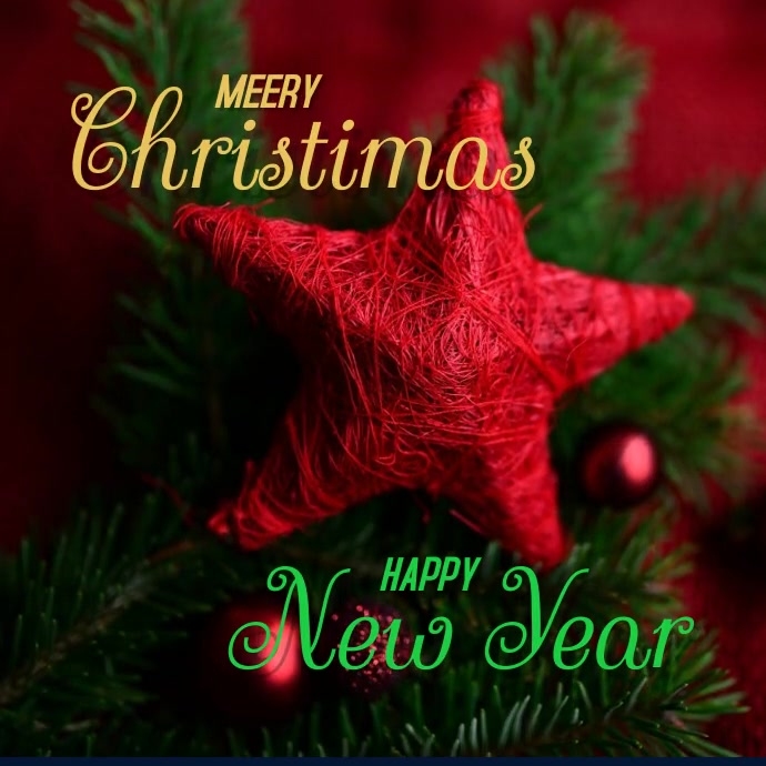 Christimas new year Template | PosterMyWall