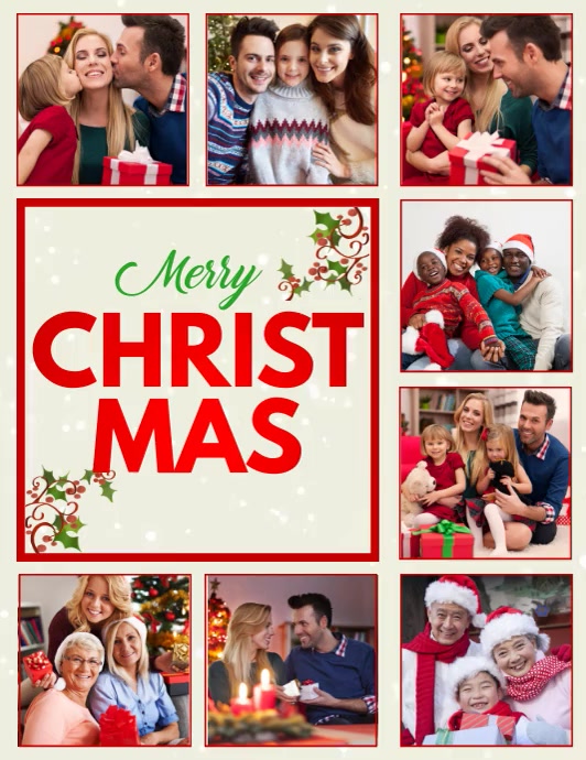 Christmas, Collage Template PosterMyWall