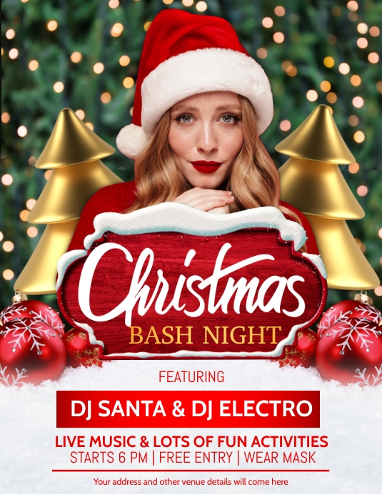 Christmas Merry Chritsmas Christmas Holiday Template Postermywall