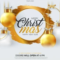 Christmas, New year Persegi (1:1) template