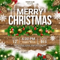 christmas, winter wonderland, hello winter template