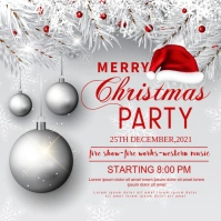 Christmas,Christmas party,event Publicación de Instagram template