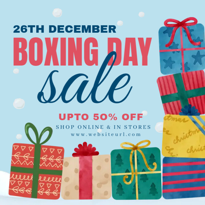 Christmas,Christmas sale, event Template PosterMyWall