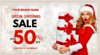 Christmas,winter,boxing day sale Pos Twitter template