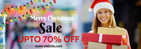 Christmas,Christmas sale,boxing day sale แบนเนอร์ Tumblr template