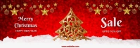 Christmas,Christmas sale,boxing day sale Banner di Tumblr template