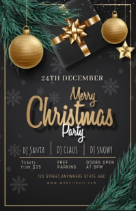 Christmas,Christmas eve,event Tabloid template