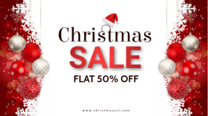 Christmas,new year,event,sale Twitter-opslag template