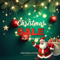 Hello Christmas,new year,2026 Post Instagram template