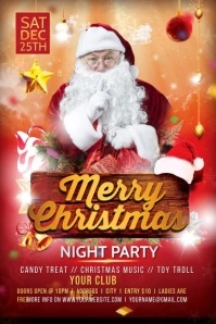 Christmas, Merry Christmas, Poster template