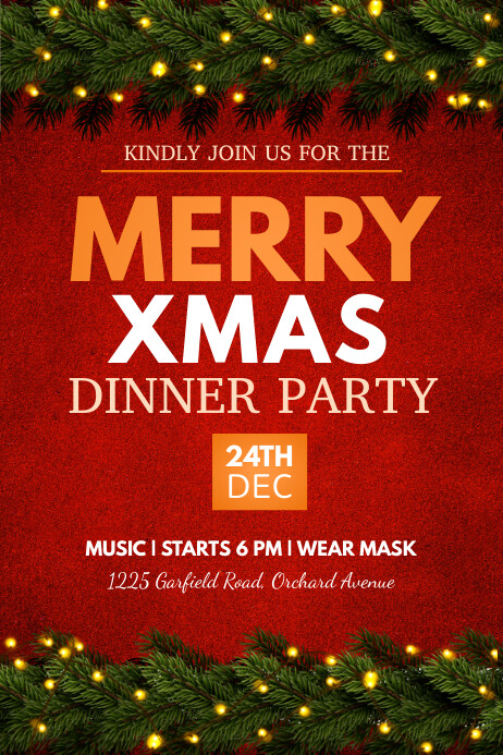 christmas, merry chritsmas, christmas holiday Poster template