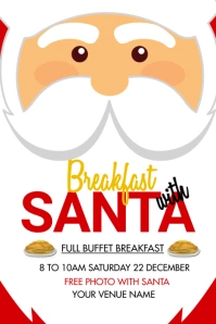Christmas,breakfast with santa Gráfico de Tumblr template