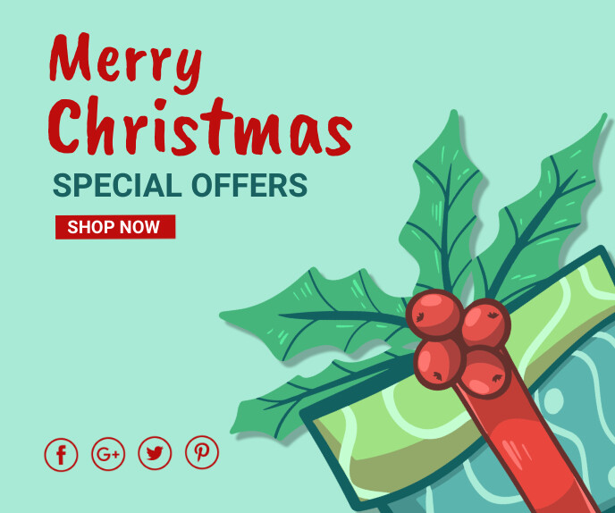 Christmas,Christmas retail,event Large Rectangle template