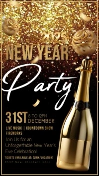 New year party,hello new year,event,2025 Indaba yaku-Instagram template