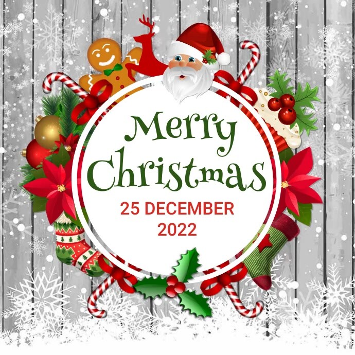 Christmas,new year,event,sale Wpis na Instagrama template