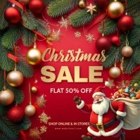 Hello Christmas,new year,2025 Instagram Post template