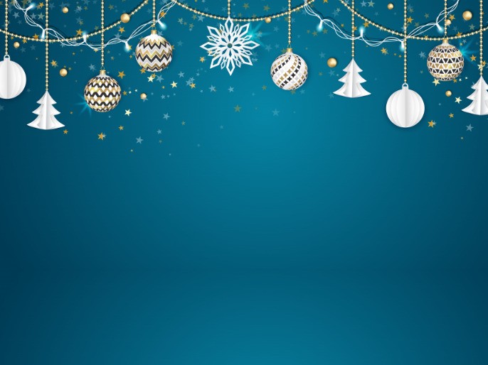 christmas,zoom backgrounds Prezentacja template