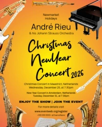 Christmas & New Year Concert 2026 Template Instagram Portrait