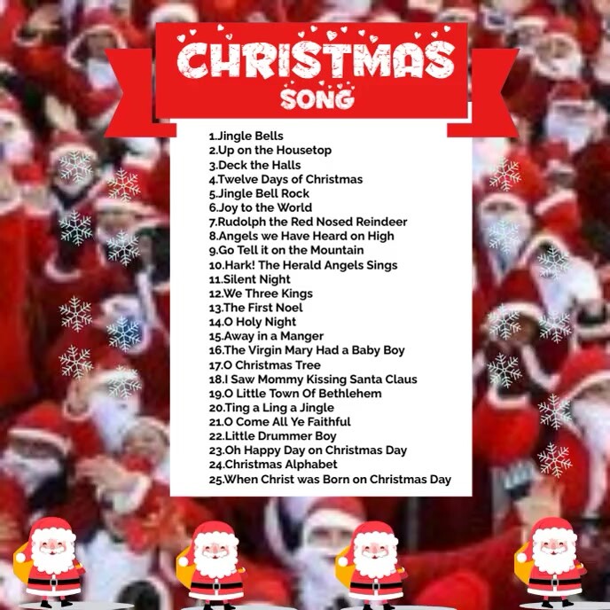 CHRISTMAS-23 Album Cover template