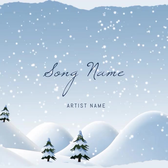 Christmas Album Cover Template | PosterMyWall christmas-album-cover-template-postermywall