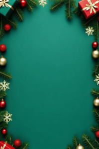 Christmas Background Poster template