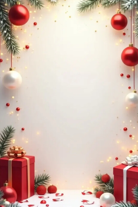 Christmas Background Template PosterMyWall christmas-background-template-postermywall