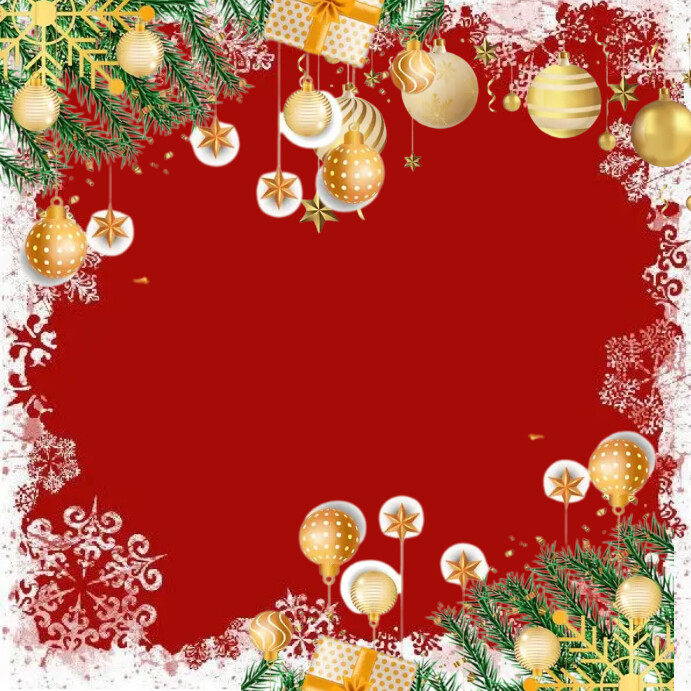 Xmas Layout Christmas background template design | PosterMyWall