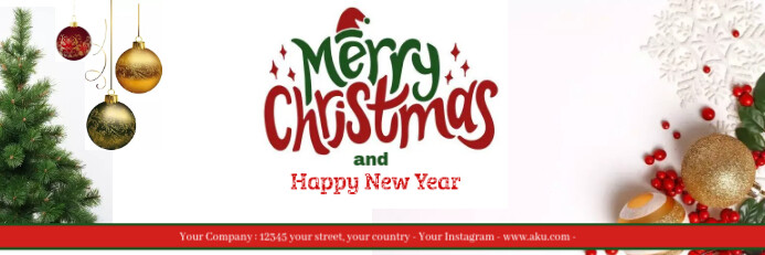 Christmas Banner Template | PosterMyWall