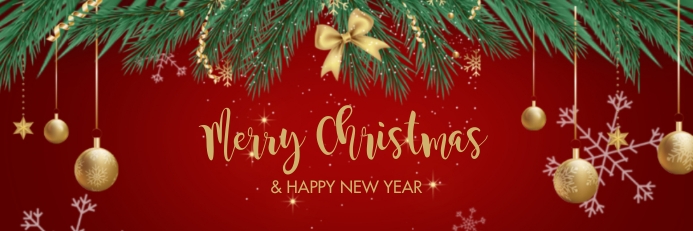 Christmas Banner Rectangular Christmas Banner Template | PosterMyWall