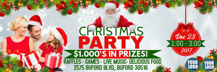 Weihnachten Banner Vorlage Postermywall