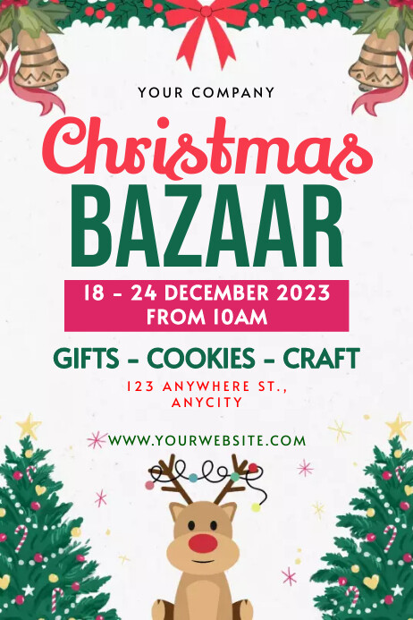 Copy of Christmas Bazaar | PosterMyWall
