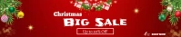 Christmas Big Sale Soundcloud Banner template