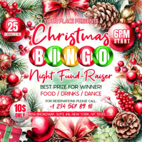 Christmas Bingo Instagram-Beitrag template