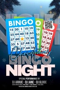 Christmas Bingo Night Template | PosterMyWall