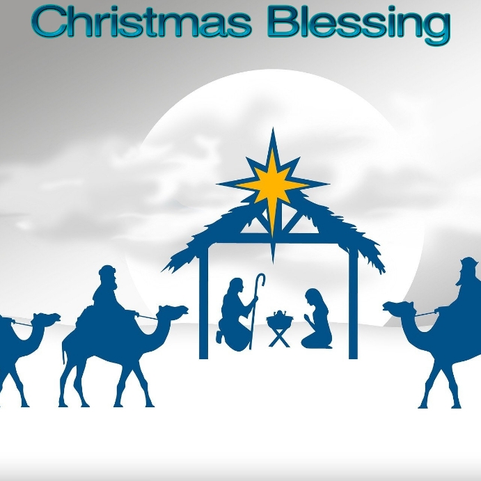 Christmas Blessings Template PosterMyWall