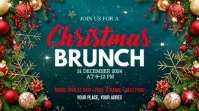 Christmas Brunch Digital Display (16:9) template